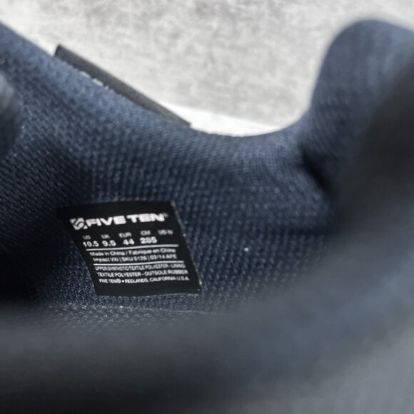 Five Ten Impact VXi Mi6 Stealth Mountain Bike Shoes - Men's Size 10.5 - Black - Picture 10 of 10